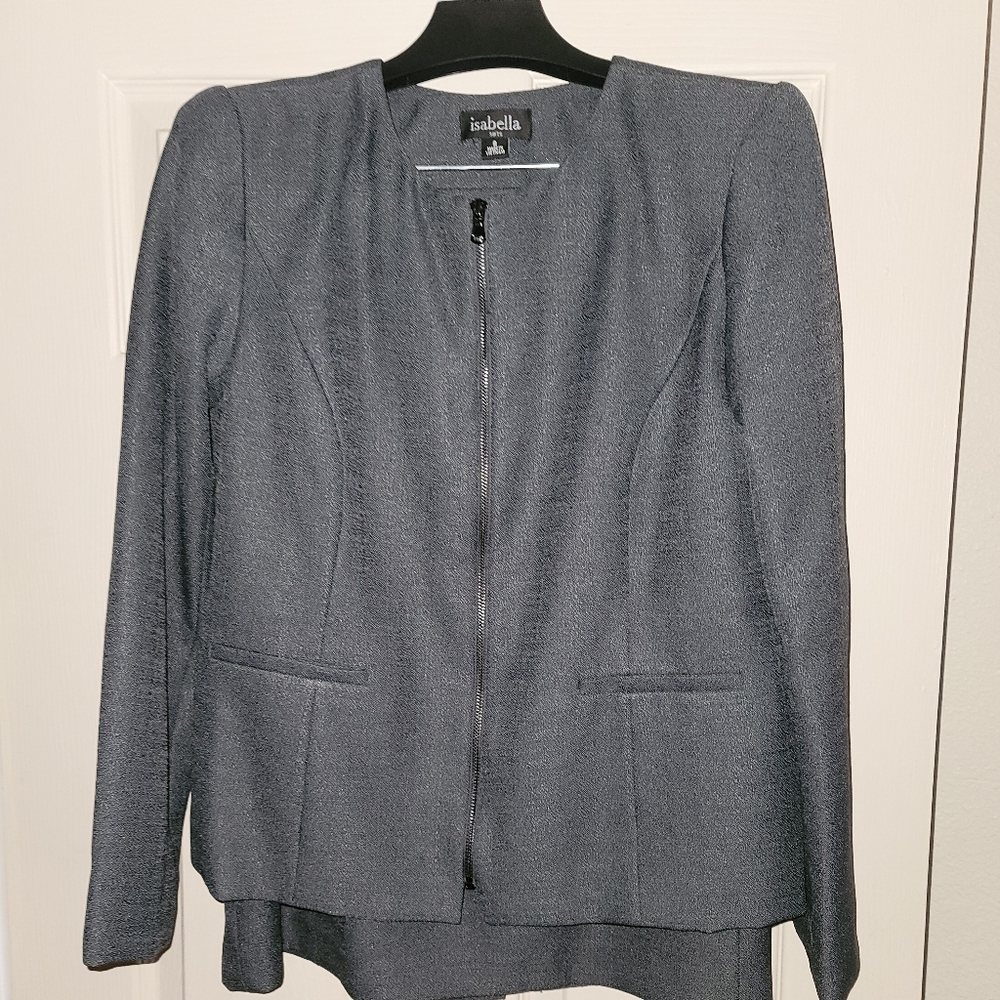 Gray suit